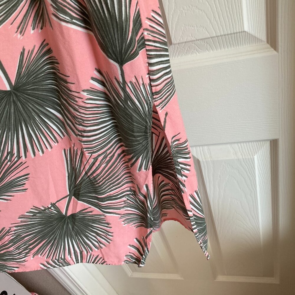 A New Day pink palm print dress size XS - Picture 5 of 5